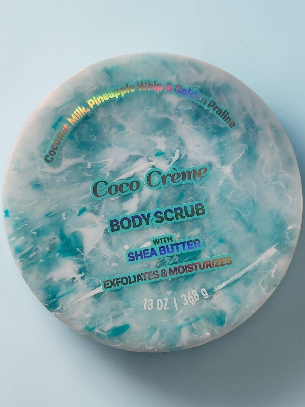 Solar Flare Coco Crème  Body Scrub with Shea Butter -New Sealed